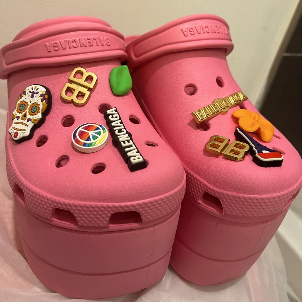 Balenciaga Platform Crocs